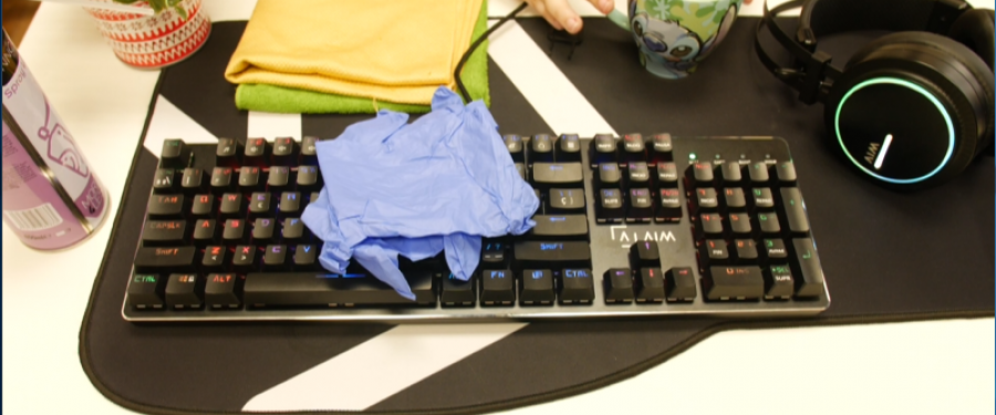 Cómo limpiar tu teclado